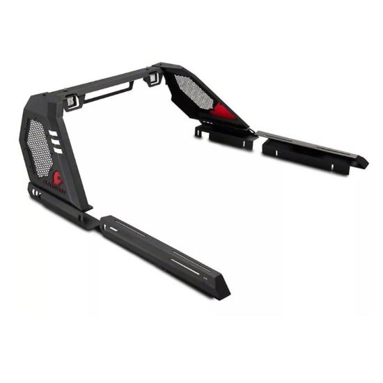 BLACK HORSE VIGOR ROLL BAR INCLUDING PAIR 2X2 L - VIRB02B