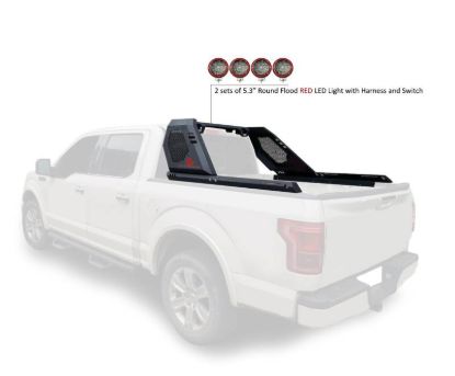 BLACK HORSE VIGOR ROLL BAR KIT - VIRB02BPFR