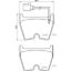 BREMBO BRAKE PAD - P85152X