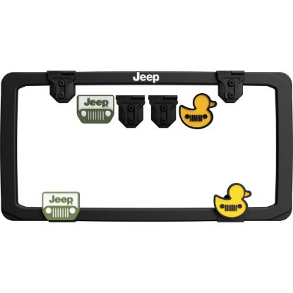 CRUISER BLACK JEEP FRAME - 11055