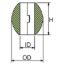 CMP GROUP STREAMLINED SHAFT ANODE CMX-9 (2') - CMX09AL
