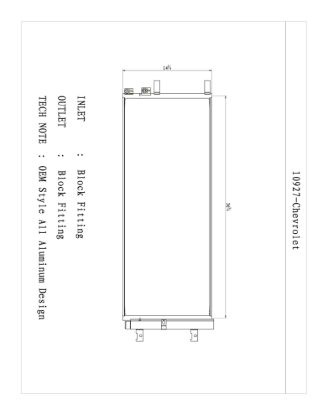 CSF RADIATOR AC CONDENSER - 10927