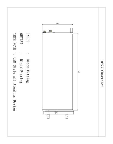 CSF RADIATOR AC CONDENSER - 10927