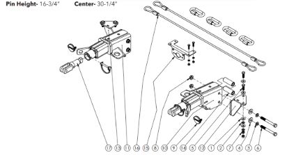 DEMCO BASEPLATE F/FORD BRONCO 21-22 - 9519356