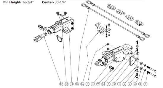 DEMCO BASEPLATE F/FORD BRONCO 21-22 - 9519356