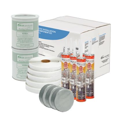 DICOR CORP PVC INSTALLATION KIT - 435CKW