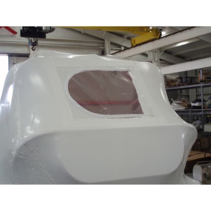DR.SHRINK 36' X 48' ZIPPER DOOR ACCESS CLEAR - DS3648C