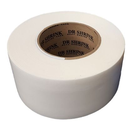 DR.SHRINK 3'X180' WHITE HEAT SHRINK TAPE - DS703W