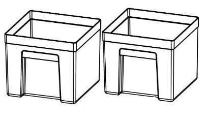 DAVE CARTER NR640176 CRISPER BIN N8DC/N10DC - 50905