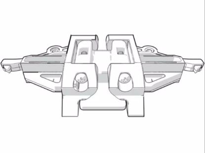 EXTANG TRIFECTA 2.0 TAILGATE HINGE - 31442005