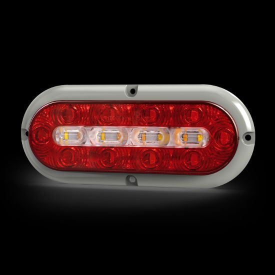 ECCO ELECT DIRECTIONAL 6'OVAL STTR-WCOMBO PL3 - ED3080AW