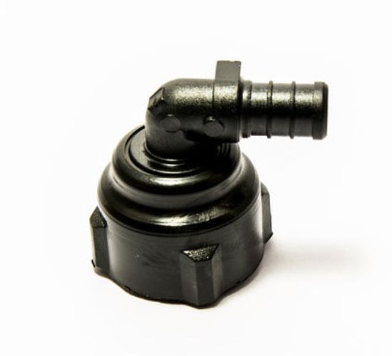 ELKHART SUPP 1/2 BARB X 3/4 FPT SWIVEL ELBOW - 28811