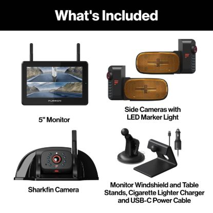 FURRION LLC VISION S + 5' MONITOR SIDE & REAR - 2021124375