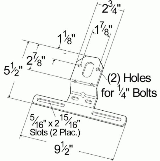 GROTE PERLUX MOUNTING BRACKET - 430225