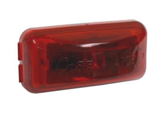 GROTE PERLUX LED RED - 47082