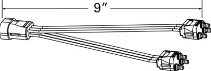 GROTE PERLUX PIGTAIL  9' Y ADAPTOR  FE - 66810