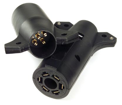 GROTE PERLUX ADAPTER 7 WAY RV TO 6 POLE  BRAKE C - 822149