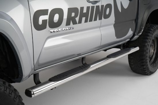 GO RHINO 4'1000 SERIES - SIDESTEP + BRACKETS - 04443587PS