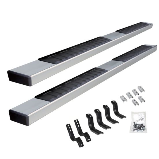 GO RHINO 6' OE XTREME II- SIDESTEPS + BRACKE - 62443587PS