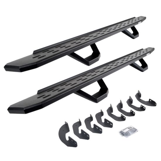 GO RHINO RB30 RUNNING BOARDS KIT W/2X STEPS - 64168720PC