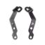 GO RHINO HOOD MOUNT LIGHT BRACKETS - FITS 3X - 732310T