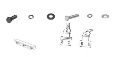 GO RHINO BRACKETS FOR DOMINATOR SIDESTEPS - D60368TK