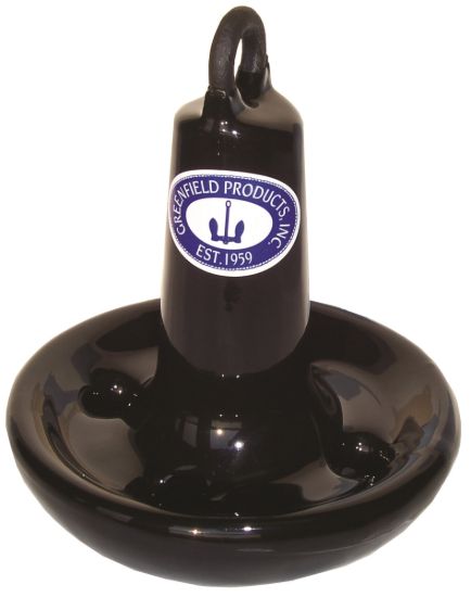 GREENFIELD MUSHROOM ANCHOR 10LB BLACK - 510B