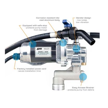 GPI 12 OIL PUMP - 14210004