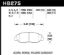 HAWK BRAKE PADS ACURA HONDA - HB275F620