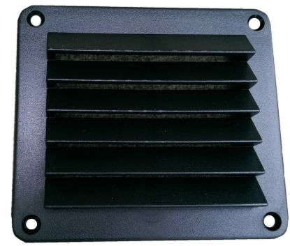HENG'S IND 4 7/8'' X 5 1/2'' DENT VENT BLACK - DV55B