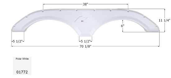 ICON KEYSTONE FENDER FS1772PW - 01772