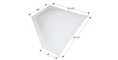 ICON SKYLIGHT  NSL29W  WHITE - 12372