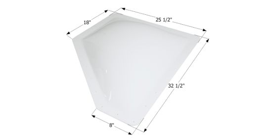 ICON SKYLIGHT  NSL29W  WHITE - 12372