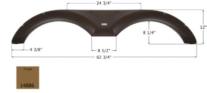 ICON FENDER SKIRT TAUPE FOREST RIVER - 14886
