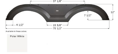 ICON COACHMEN TANDEM FENDER SKIRT FS4271 - 15006