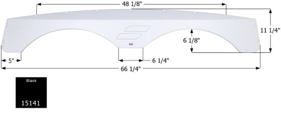 ICON FENDER SKIRT  TANDEM  STARCRAFT  FS - 15141