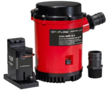 JOHNSON PUMP HD BILG PMP 2200 GPH W/EM SWIT 12V - 220400