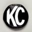 KC HILITE LITE COVER 6' RND BLK - 5100