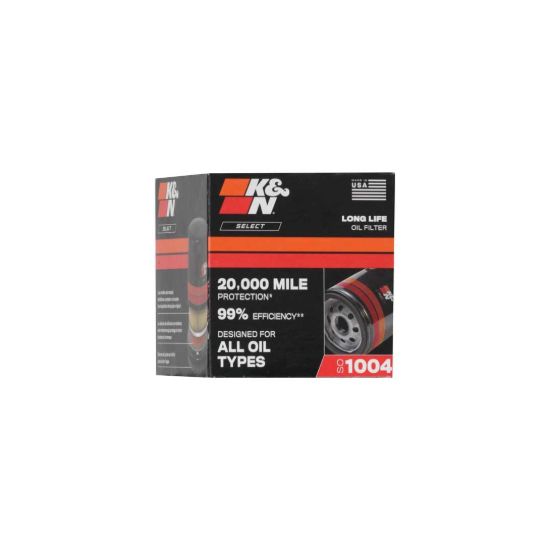 K&N FILTER OIL FILTER; SPIN-ON - SO1004