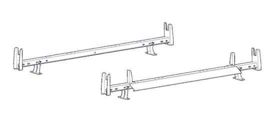 HOLMAN CROSSBAR RACK KIT - SPRINTER LOW RO - 4SLSXB