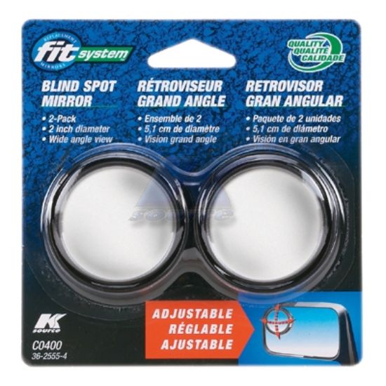 K-SOURCE MIRROR 2' ROUND 2 PK - C0400