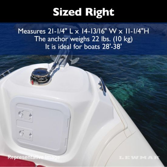 LEWMAR CLAW ANCHOR 22 LB/10 KG - 0057910