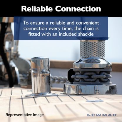LEWMAR RODE - 15'1/4'G4 200'1/2'ROPE W-5/1 - 69000334