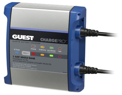 MARINCO GUEST BATTERY CHARGER 5A - 1-BANK - 2708A