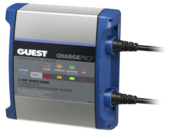 MARINCO GUEST BATTERY CHARGER 5A - 1-BANK - 2708A