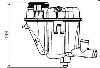 CLEVITE 77 EXPANSION TANK - CRT231000S