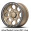 M.T. WHEEL 17X9 5X5 4.53 MT CLASSIC PRO BRONZE - 274478