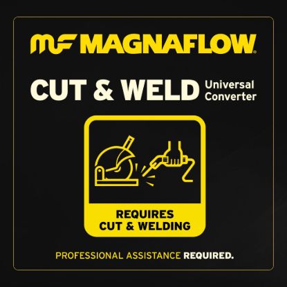 MAGNAFLOW U/C CONV UNIV 2.50 HM - 99006HM