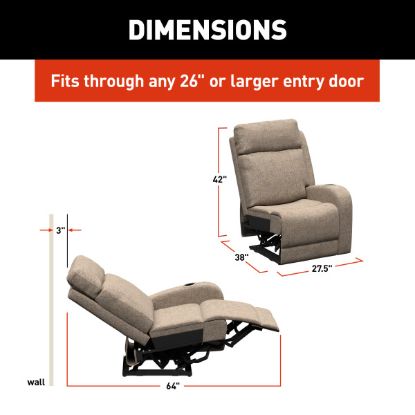 LIPPERT COMP SEISMIC DELLMEAD LH THEATER SEATING - 2024044205