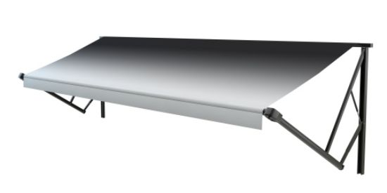 LIPPERT COMP CANVAS-12' BLKWH-PREPFLEX-TUBE - V000521763